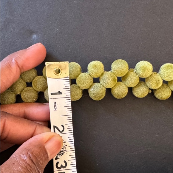 Vintage Green Velvet Coated Bead Handbag - Picture 13 of 15